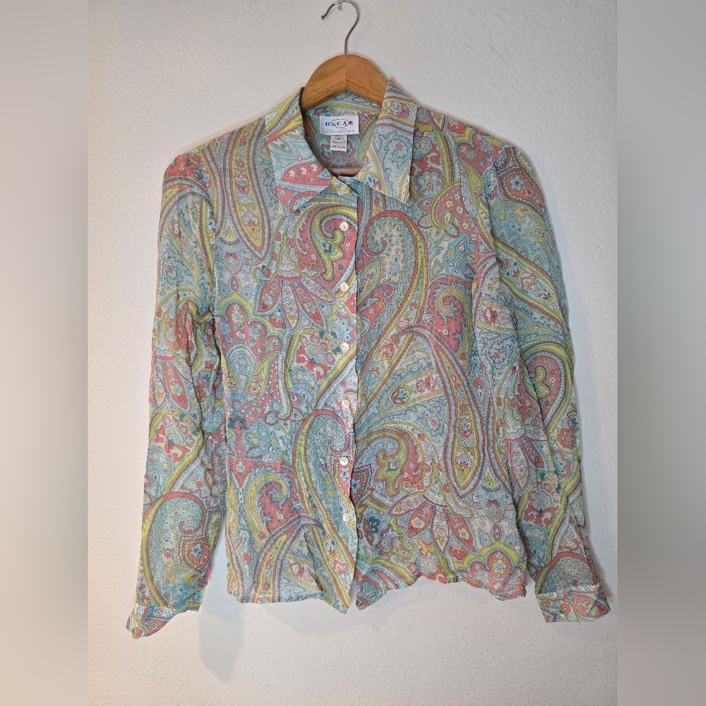 Oscar De La Renta Blouse - Multicolor